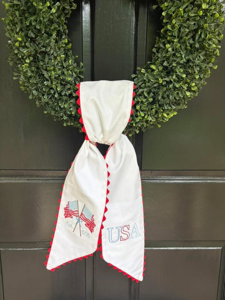 Wreath Sash