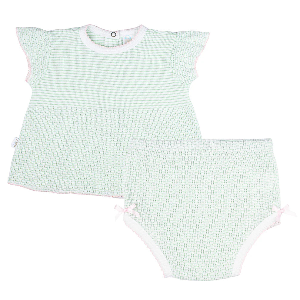 Paty Flutter Sleeve Diaper Set