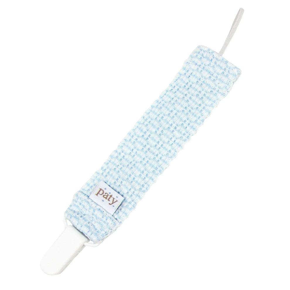 Paty Knit Pacifier Clip