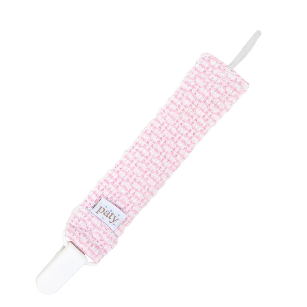 Paty Knit Pacifier Clip