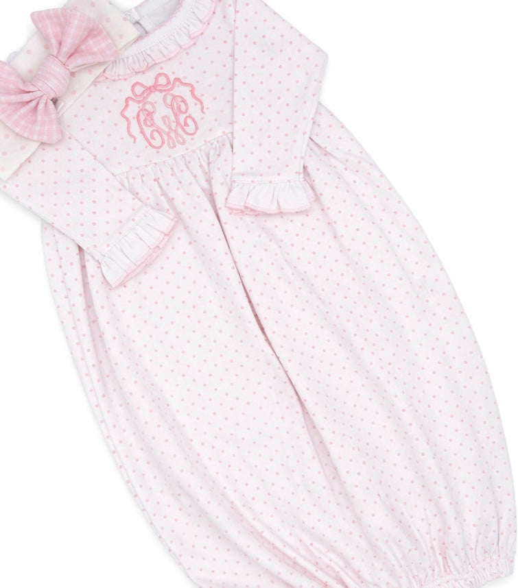 Magnolia Baby Mini Dots Gown